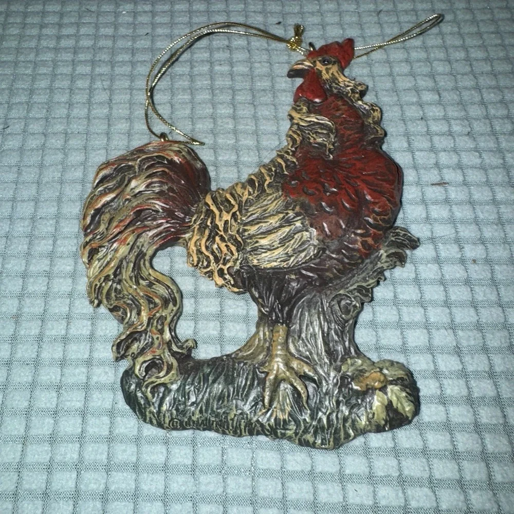 Vintage Rustic Rooster Wall Hanging Cottagecore Farmhouse Kitchen Decor 6